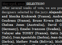 USA BY DESIGNERS: Selection!